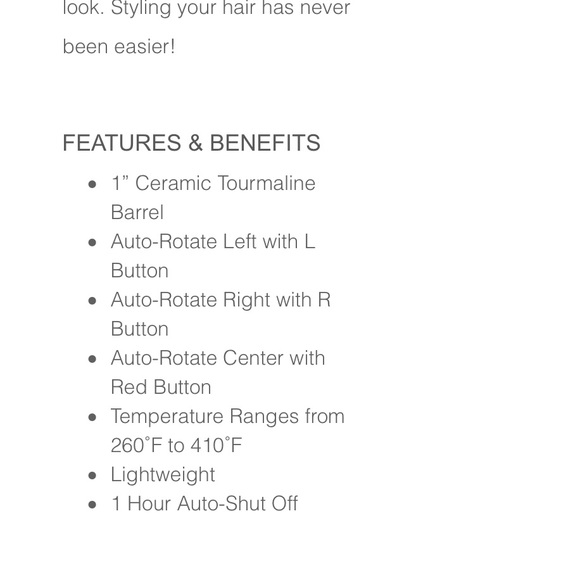 Halocouture Auto Rotating Curling Iron - Picture 2 of 5